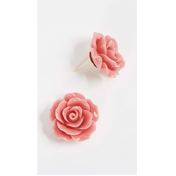 Rose Earrings - Picture 1 of 3
